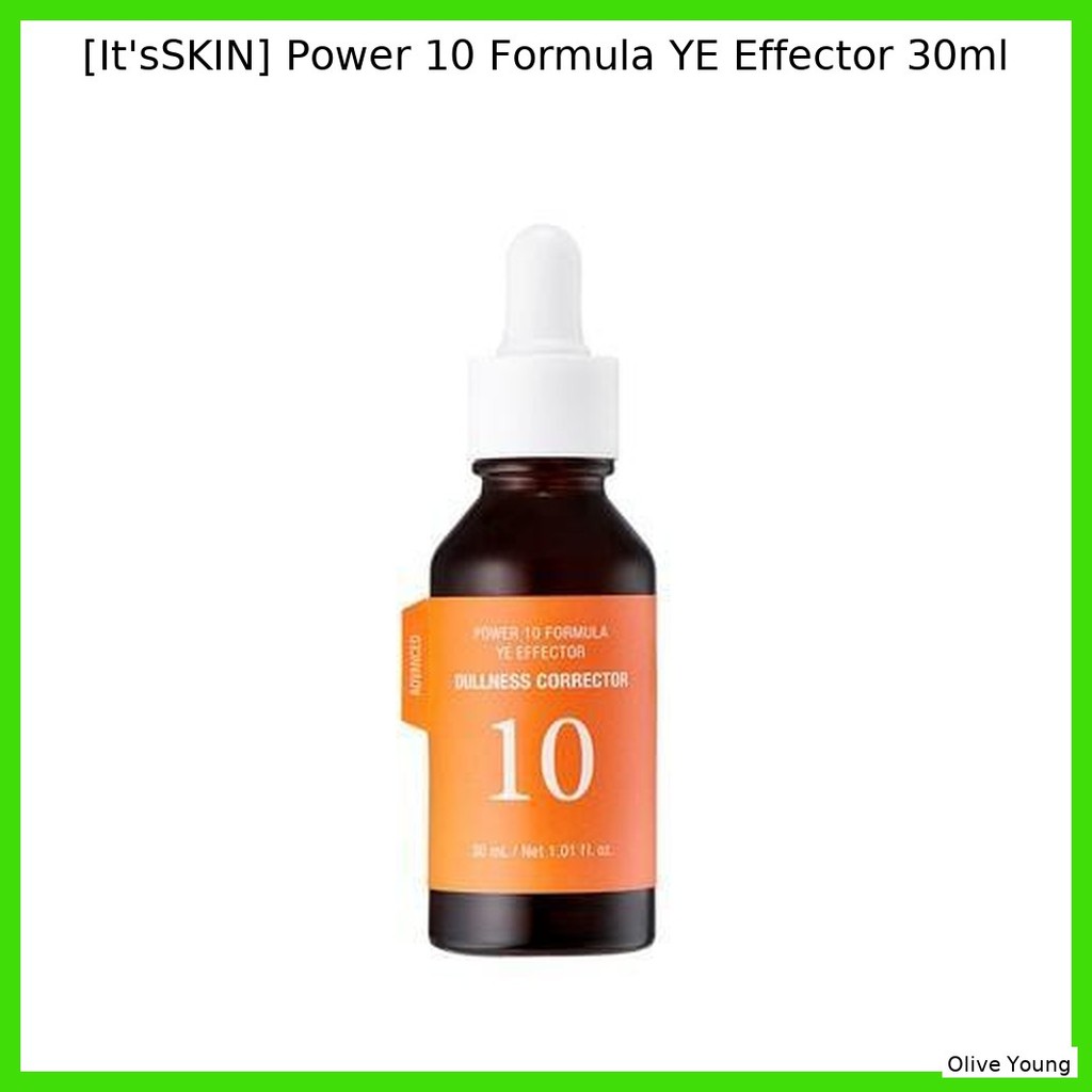 [It 'sSKIN] Power 10 Formula YE Effector 30ml / Serum Hàn Quốc / Tăng cường rạng rỡ / Chính hãng 100