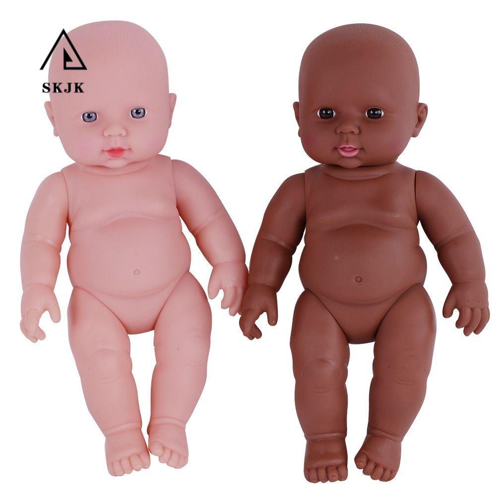 SKJK Mô Phỏng Búp Bê Bé, Búp Bê Hình Người Toàn Thân Búp Bê Tái Sinh, Bé Trai Bé Gái 28cm Di Chuyển 