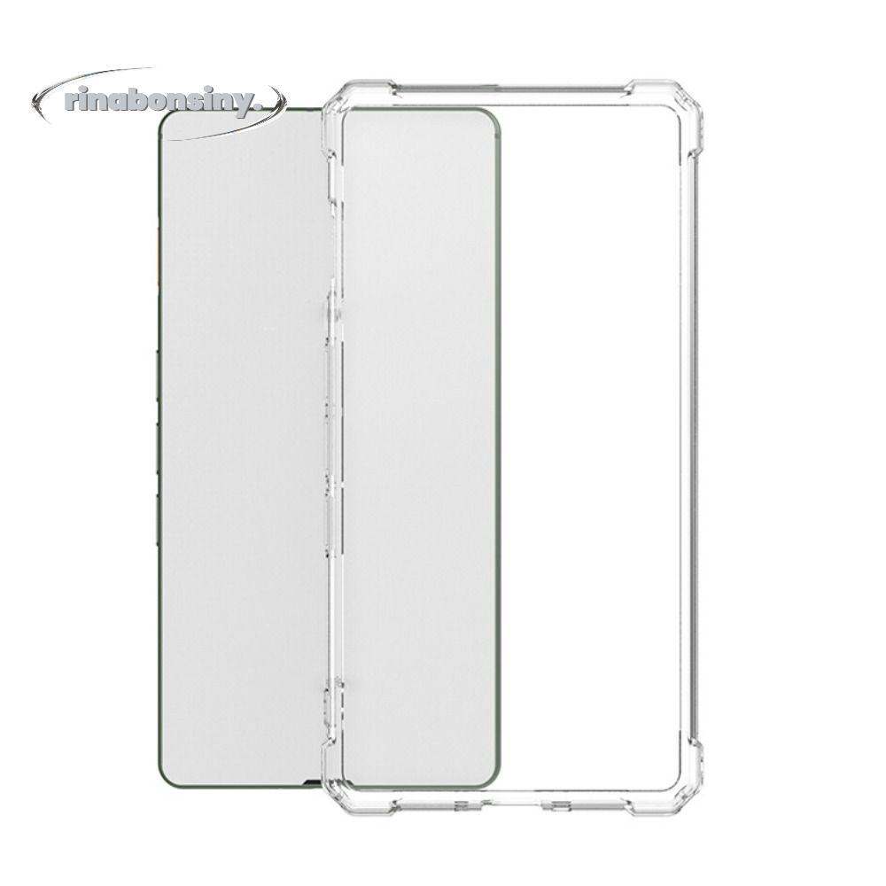 Vỏ bảo vệ RINABONSINY, Túi khí chống rơi 6.13 "E-Reader, Vỏ sau trong suốt chống sốc chất lượng cao 