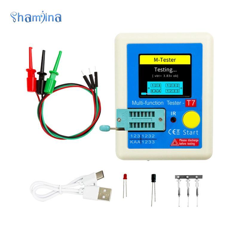 Máy đo độ xuyên thấu Lcr Máy đo linh kiện đa chức năng Lcr-t7 cho PNP