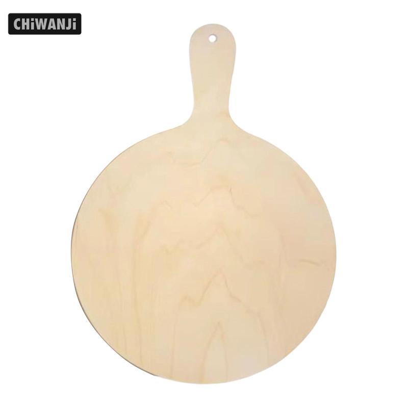 Pizza Cắt Ban Pizza Khay Máy Chủ Bánh Mì Đĩa Phục Vụ Đĩa Bằng Gỗ Xây Dựng Tay Cầm Đa Năng Thích Hợp Cho Cửa Hàng Nhà Bếp Cafe Quà Tặng