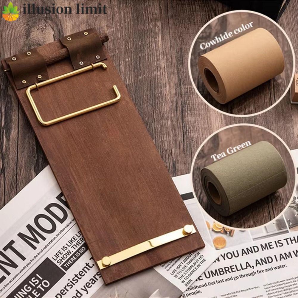 ILLUSION LIMIT Roll-Up Sticky Note Board Hangable Message Pad Trang trí tường