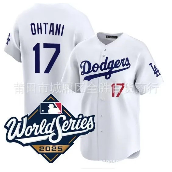 Áo đồng phục bóng chày Dodgers số 17 Ohtani Shohei