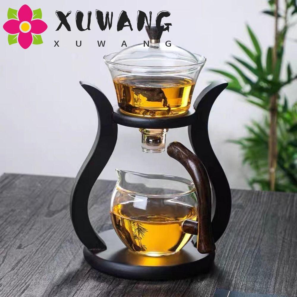 XUWANG Lazy Kungfu Tea Set Xoay Cover Bát Văn Phòng An Toàn