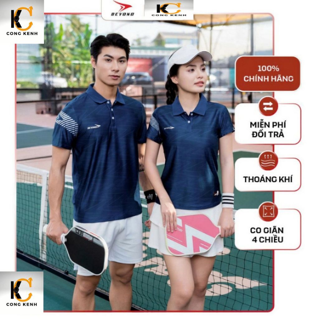 Áo Polo Thể Thao Thời Trang Nam/Nữ Beyono Dink PK01  CONGKENHSPORT
