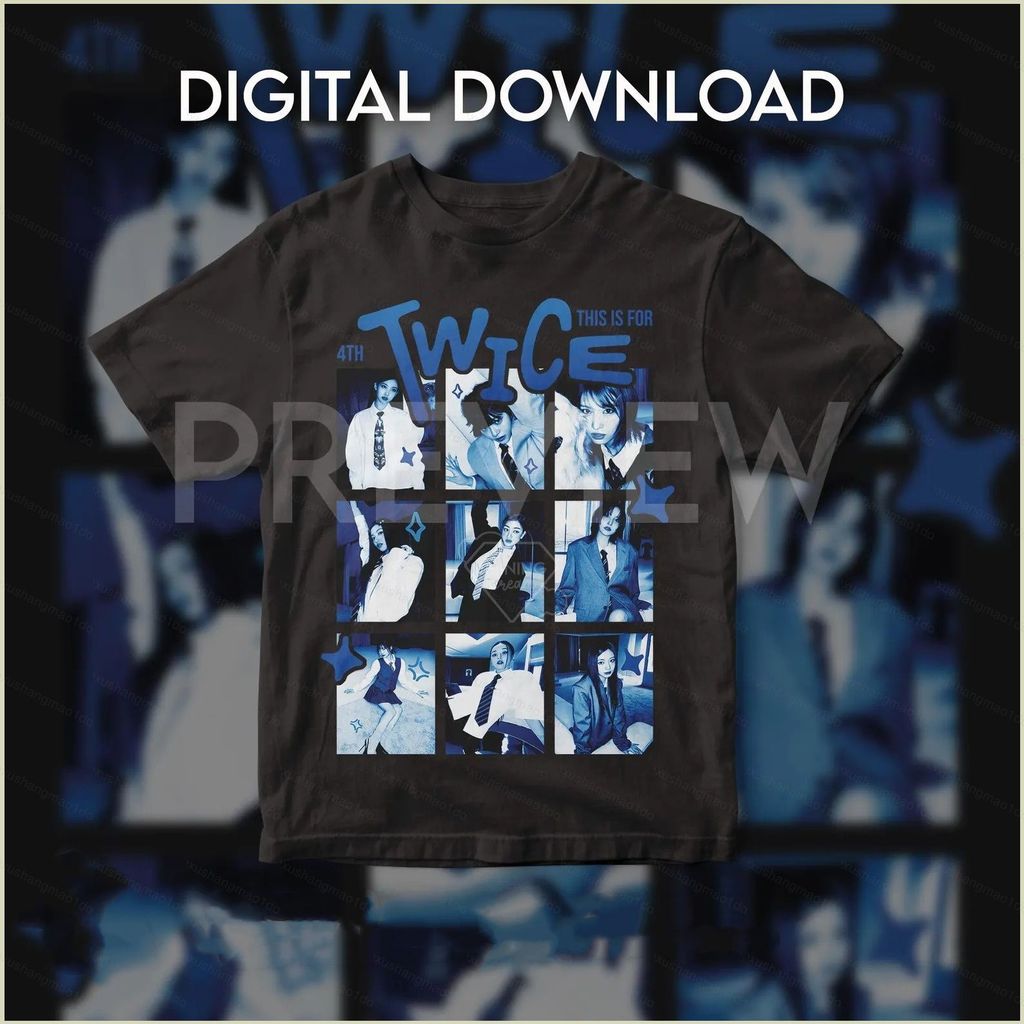 XS1 Twice This is For T-shirt IM NAYEON Yoo JeongYeon kpop tay ngắn XS1