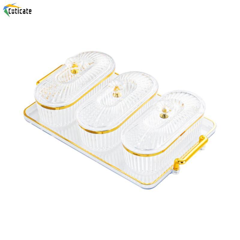 Đĩa phục vụ đồ ăn nhẹ trái cây sấy khô, Đĩa khai vị, Hộp đựng đồ ăn nhẹ, Đĩa hạt với