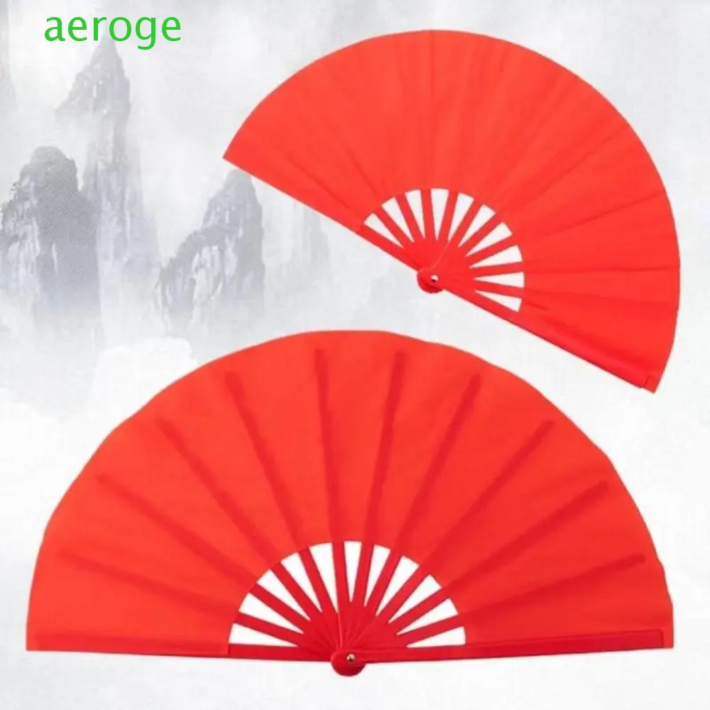 Quạt AEROGEM Kung Fu, Quạt Xương Nhựa Cổ Điển Bền Đẹp, Chống Đỡ Ảnh Di Động 8 Inch DIY Tai Chi Fan N