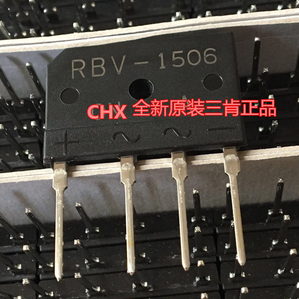 [3 CÁI] Chính hãng GBJ1506 GBU1506 RBV-1506 S RBV-1306 GBJ15J D15XB60