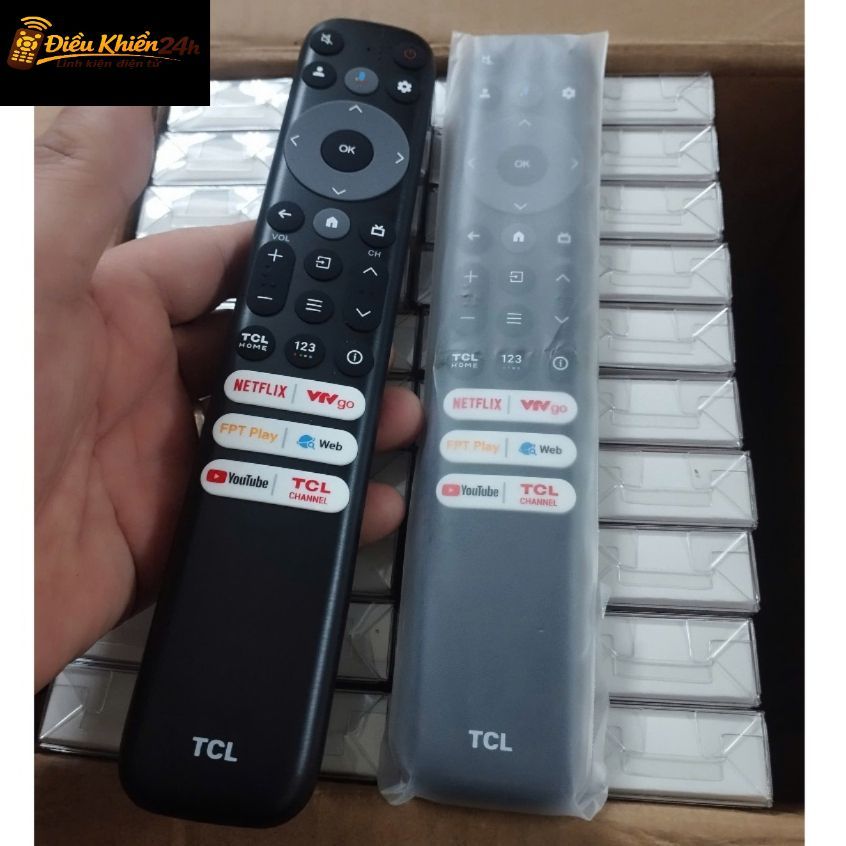 [CHÍNH HÃNG] Remote Điều Khiển TCL Giọng Nói ,mẫu có VTV GO -ĐK24H