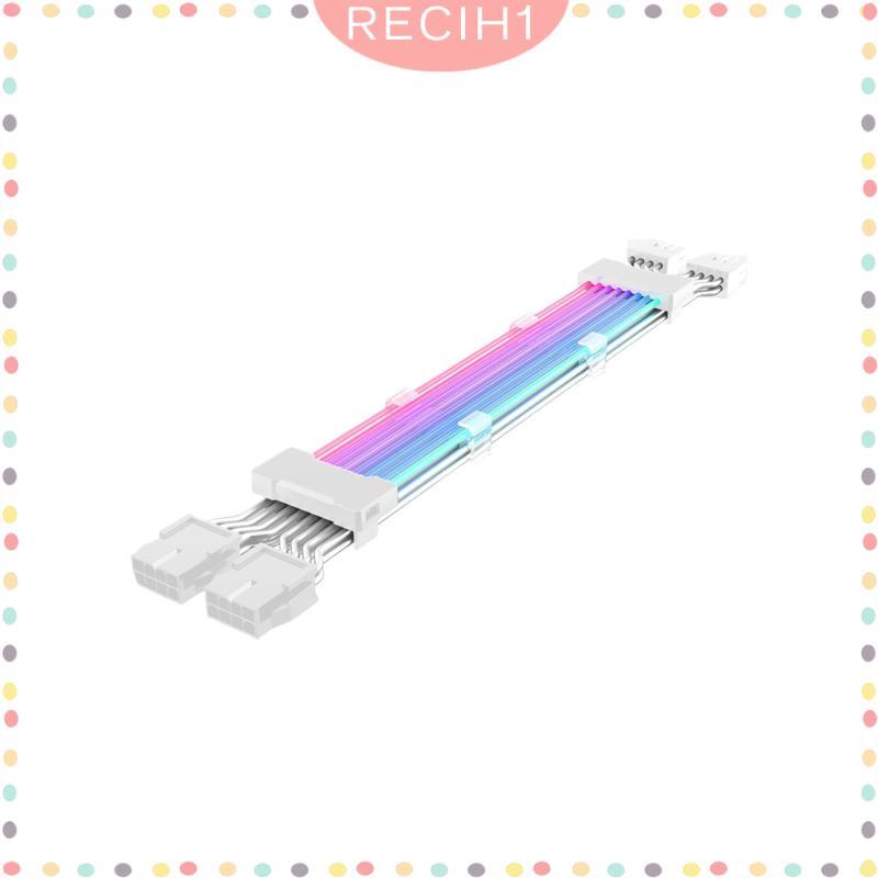 Cáp PCIe 24Pin 2x8Pin 3x8Pin 8 Pin RGB Cáp Nối Dài Cáp RGB Cho PC