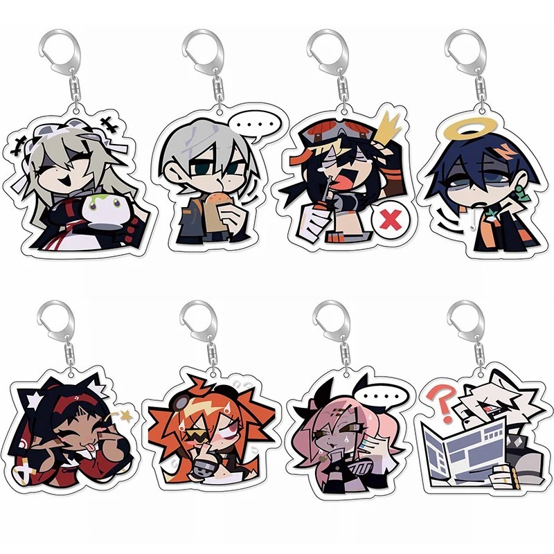 Móc khóa Zenless Zone Zero ZZZ Mica nhân vật Ellen Joe Soldier 11 Koleda Ben Bigger phụ kiện quà tặn