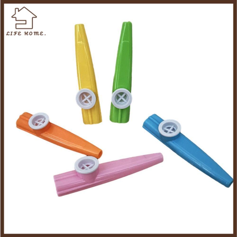 YELGIRL Kazoo, Sáo Kazoo ngộ nghĩnh, Còi nhựa chất lượng cao Nhạc cụ vui vẻ cho trẻ em