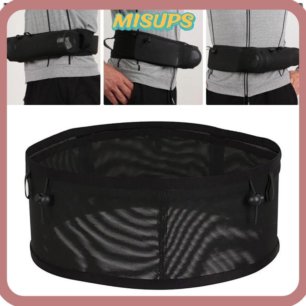MISUPS 1 Gói Thắt Lưng, Nam Nữ Dành Cho Xe Đạp Túi Thắt Lưng Thể Thao, Đai Chạy Bộ Ngoài Trời Tập Gy