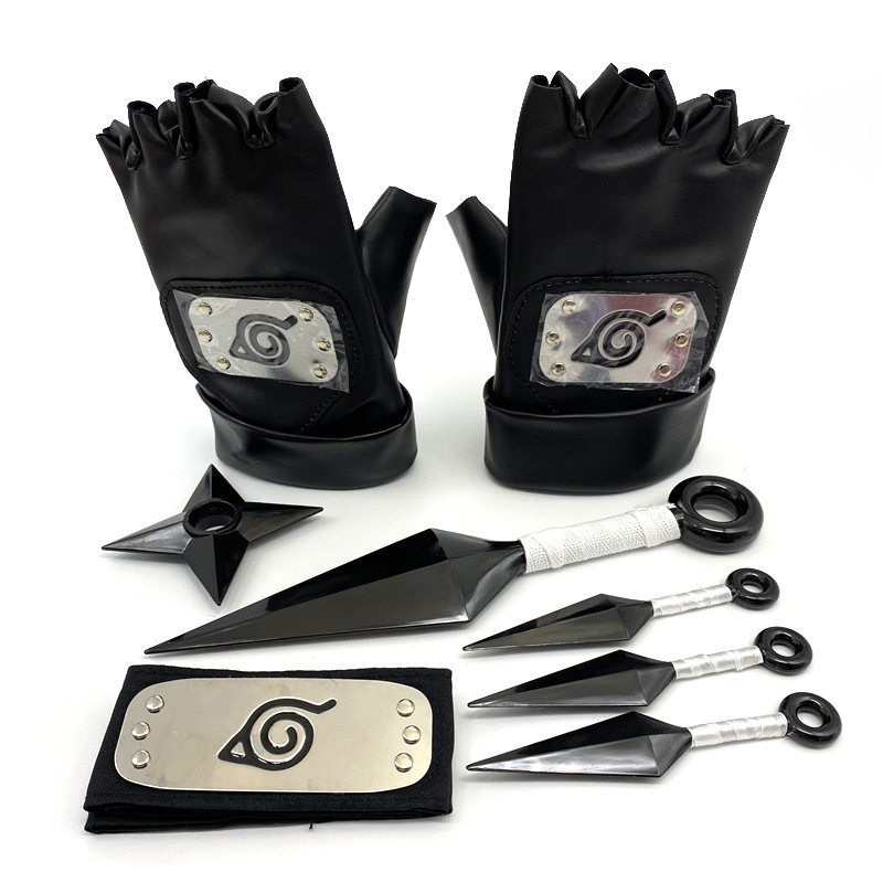 Đôi găng tay ninja nhựa cosplay phong cách Kakashi