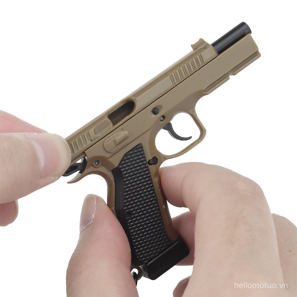 Glock 45 / 92 / 1911 / Desert Eagle Pistol Mẫu Móc Khóa Nhựa Mặt Dây Chuyền Tháo Lắp Quà Tặng Sáng T