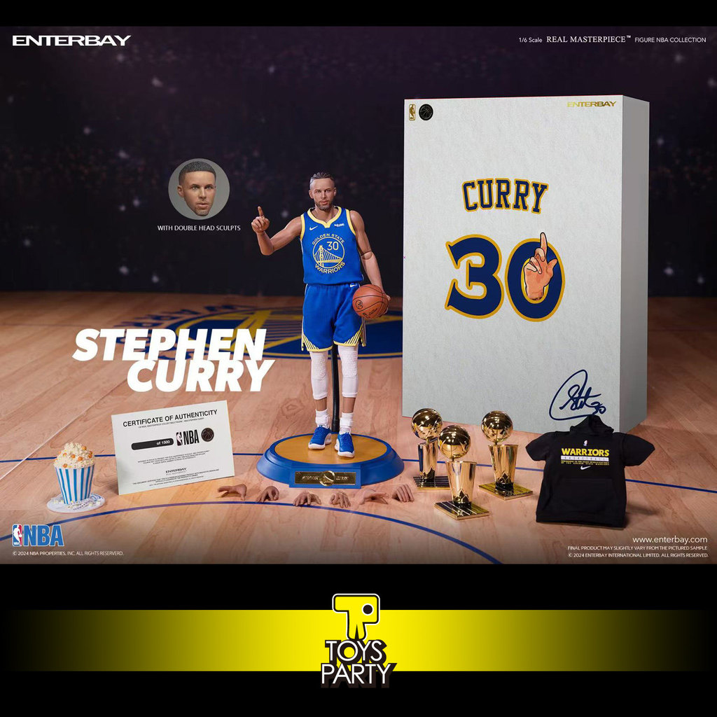 Hàng có sẵn ENTERBAY EB 1 / 6 NBA Warriors Stephen.Curry Stephen Curry
