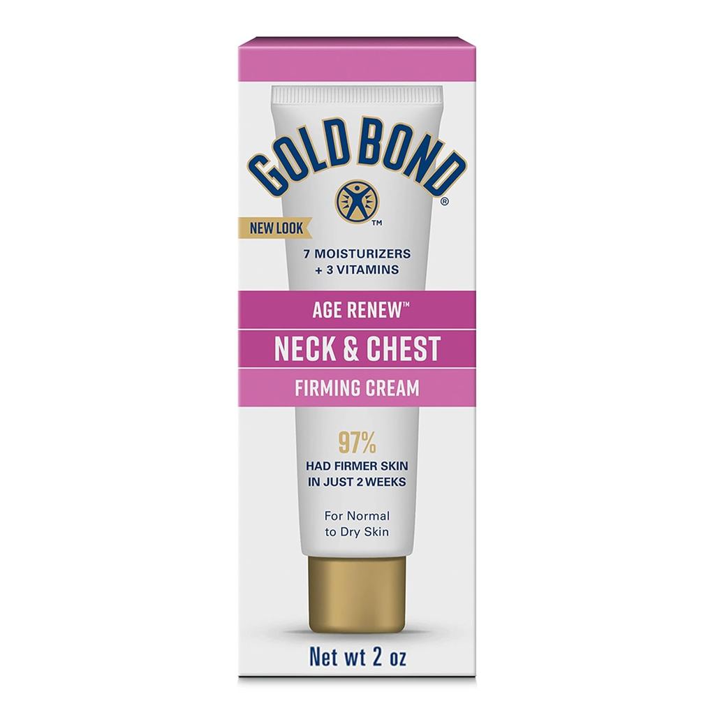 GoldBondAgeRenewNeck & NgựcFirmingAgeRenew, 2oz., Thử nghiệm lâm sàngFirming