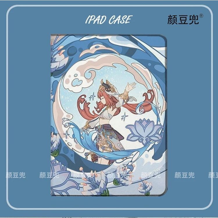 Ốp Lưng Niluo Genshin Tác Động Cho iPad 10.2 Inch 8th Air 4 5 Mini 5 6 Ốp Lưng Silicon Sang Trọng Ch