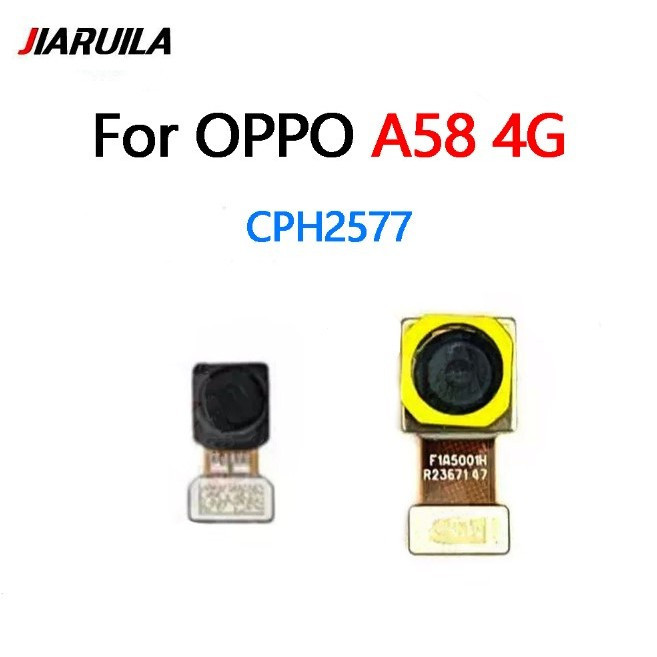 Camera Mặt Trước Cho OPPO A58 4G CPH2577 Mặt Sau Camera Module Flex Cable Thay Thế
