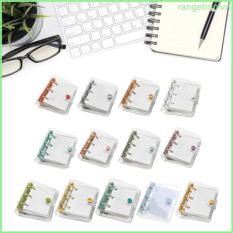 RAN Pocket Notebook Planner 3 Nhẫn Chất kết dính Notepads Planner Pocket Journal Notebook