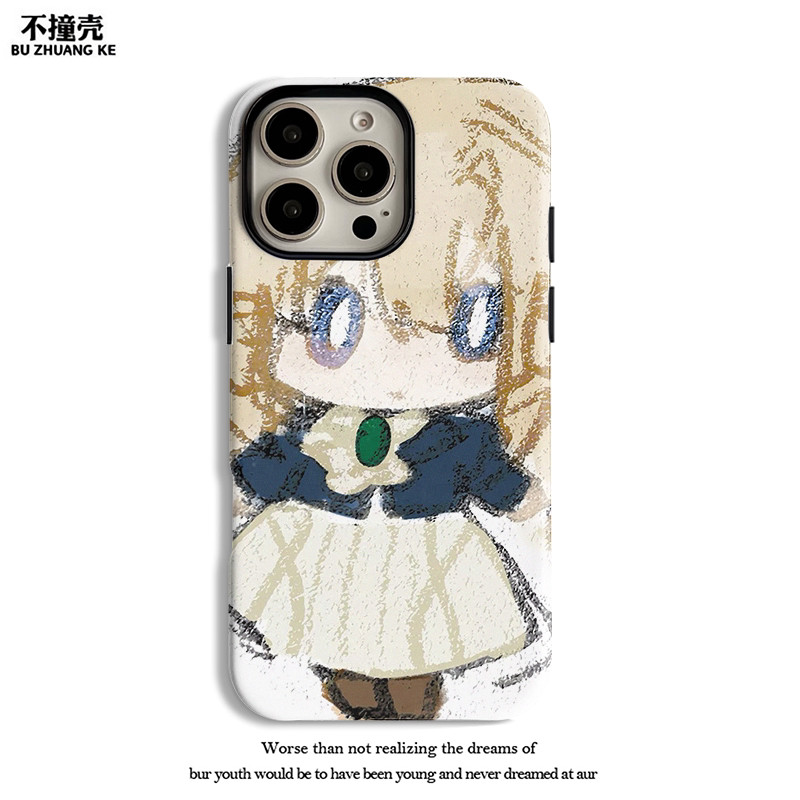 Ốp Điện Thoại Violet Evergarden Wellit Hoạt Hình Dễ Thương Anime Phim Hai Trong Một Bao Gồm Tất Cả T