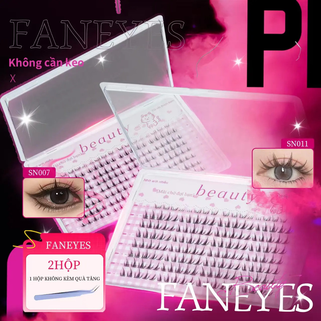 1. faneyes Lông mi giả tự nhiên theo phong cách hoạt hình Barbie dành cho người mới bắt đầu