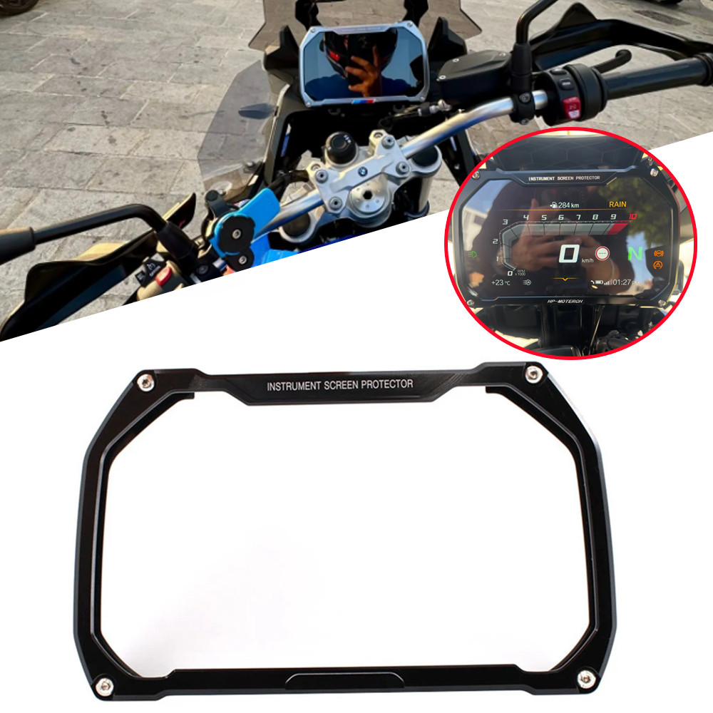 Xe Máy Đồng Hồ Khung Bảo Vệ Dụng Cụ Bảo Vệ Màn Hình Cho Xe BMW R1250R R1250GS R1250RS R1300GS S1000 