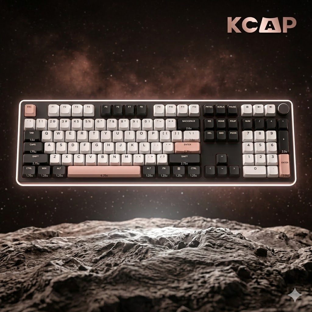 Bộ Keycap Skyline Minimal PBT Low Profile Tối Giản Hiện Đại | KCRAFT - World of keycap