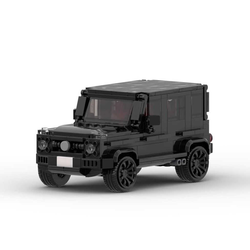 Khối Xây Dựng MOC Tương Thích Lego Mercedes-Benz G63 Đua Xe Tốc Độ Cổ Điển 8 Lưới Xe Thể Thao Merced