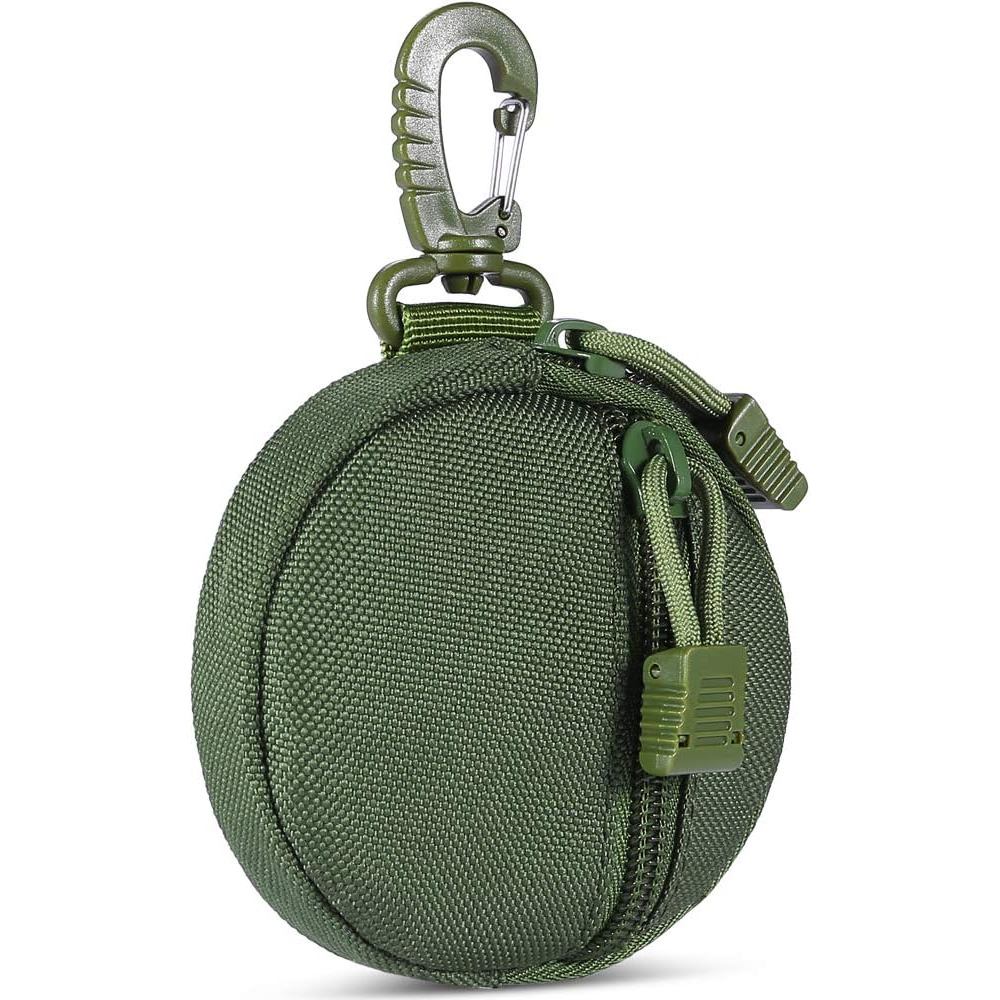 Phụ kiện túi Molle nhỏ, Túi EDC nâng cấp Thiết bị quân sự, Hộp đựng túi chiến thuật như Móc khóa ví đựng tiền xu, Ví đựng, Gói tai nghe không dây.