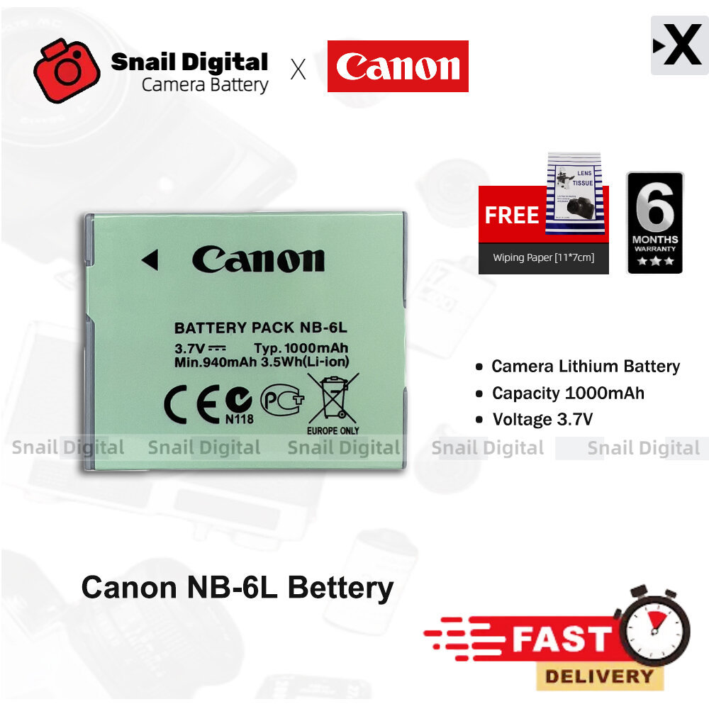 Bộ sạc pin NB-6L cho máy ảnh Canon PowerShot SX280 HS SX275 SX260 Mới