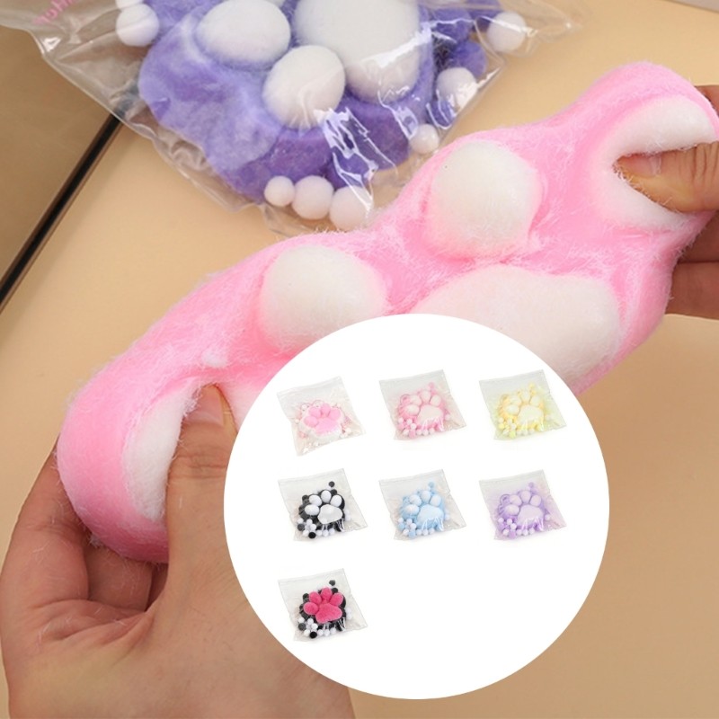 DE Creative Kitten Paws Bounce Paws Hình Maltose Mới Lạ Gag Bàn Đồ Chơi