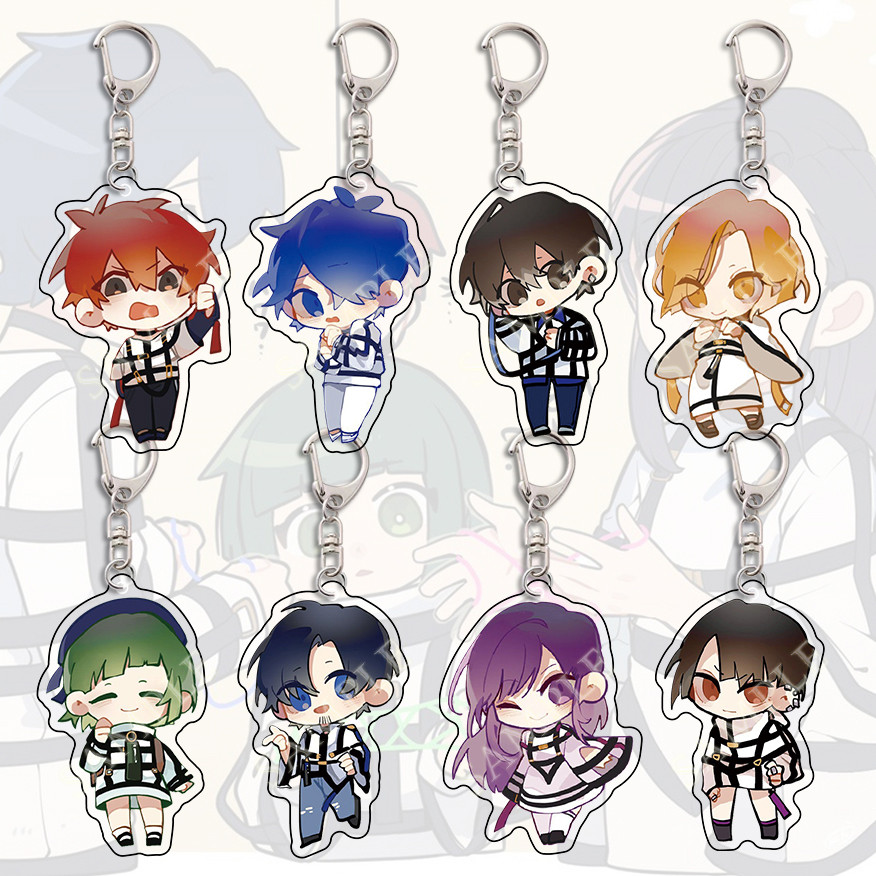 Anime Manga Milgram Keychain Haruka Sakurai Futa Kajiyama Mikoto Keychains Accessories