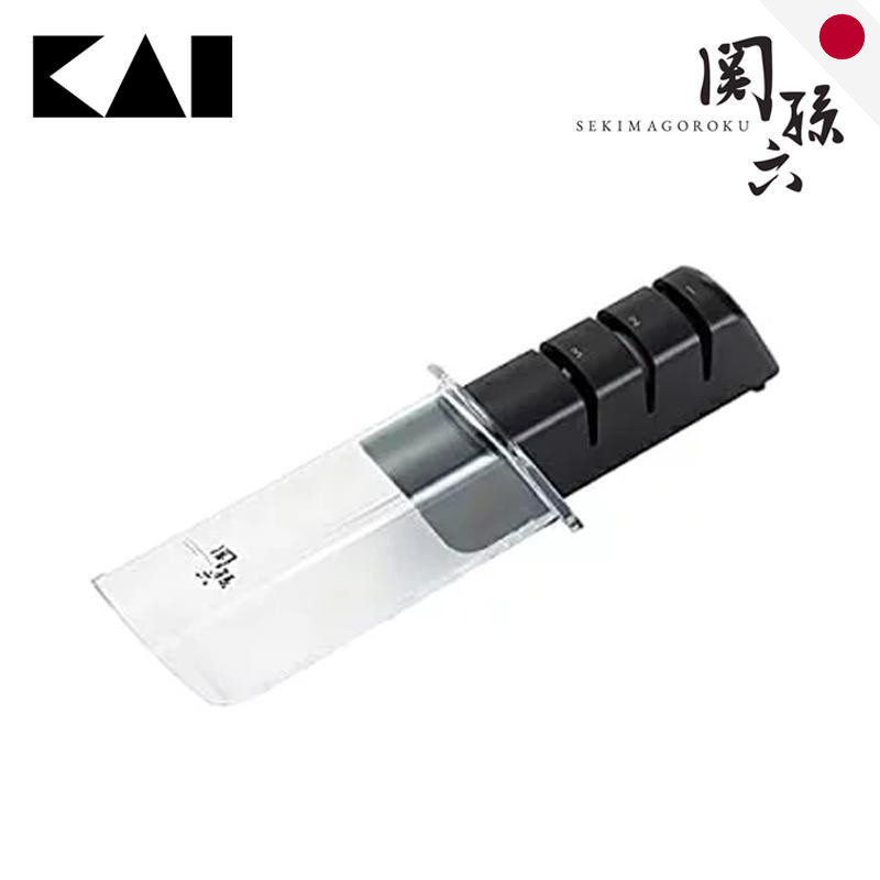 KAI Seki Magoroku AP-0308 Sharpener - Japan 3-Stage Diamond & Ceramic Knife Sharpener