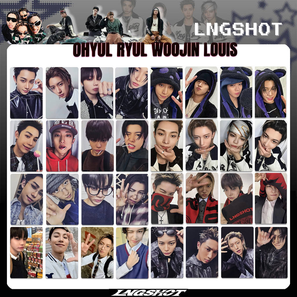 4 LNGSHOT SHOT CALLERS Album Photocards FANPLE Phát sóng Tuần Makestar Soundwave InterAsia MAKESTAR 