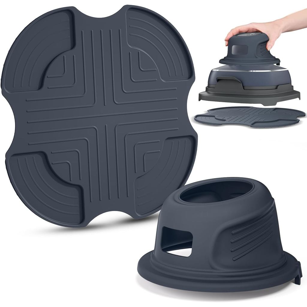 Air Fryer Silicone Heat Pad & Nắp đậy cho Ninja Crispi, Hot Pads Potholders cho Ninja Crispi Airfrye