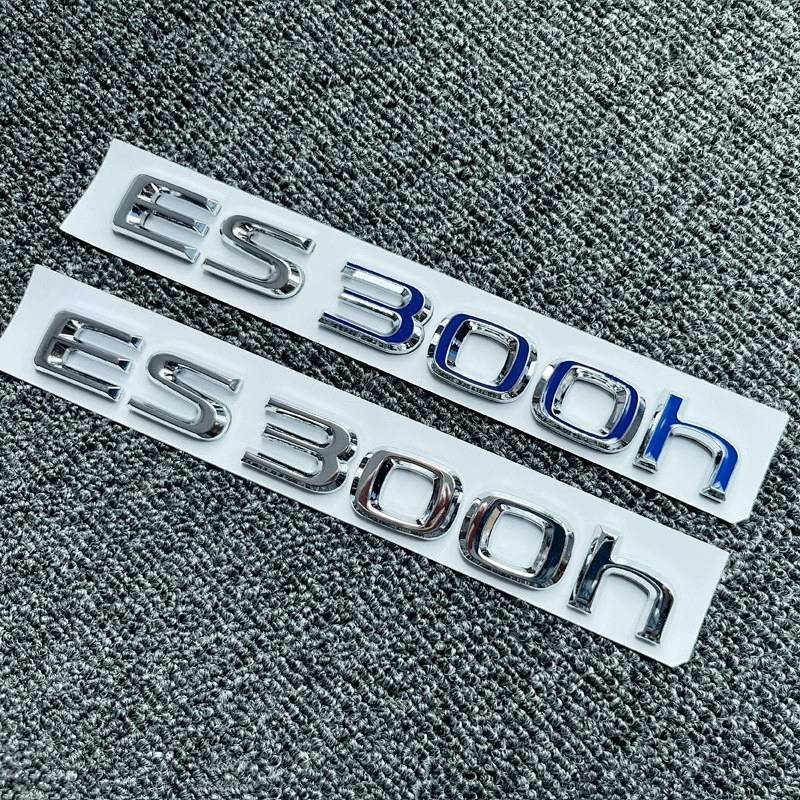 Applicable to Lexus ES300h Oil-Electric Hybrid Word Mark Hybrid Car Logo Lexus Tail Tag Modification