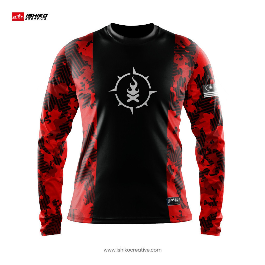 HIKING 2025 JERSEY - PHIÊN BẢN CAMPFIRE BAJU HIKING