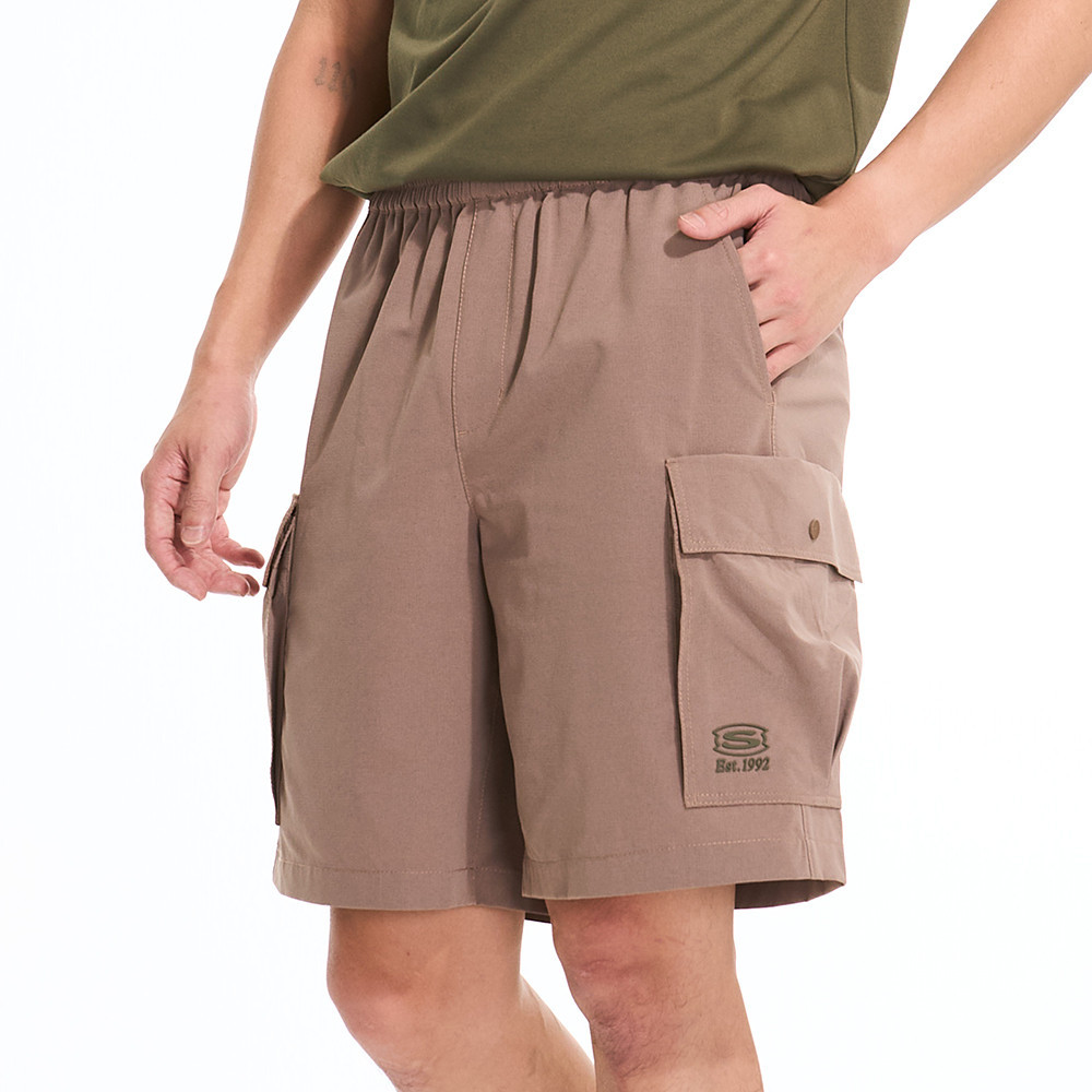 Quần Đùi Thể Thao Nam Skechers Lifestyle Physical Academia Collection Iconic Shorts - SL125M008-04UX