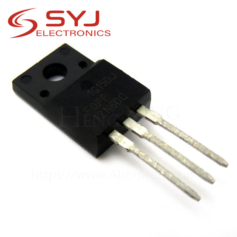 10 Cái / lốc FQPF12N60C TO-220 12N60C 12N60 TO220 Còn Hàng