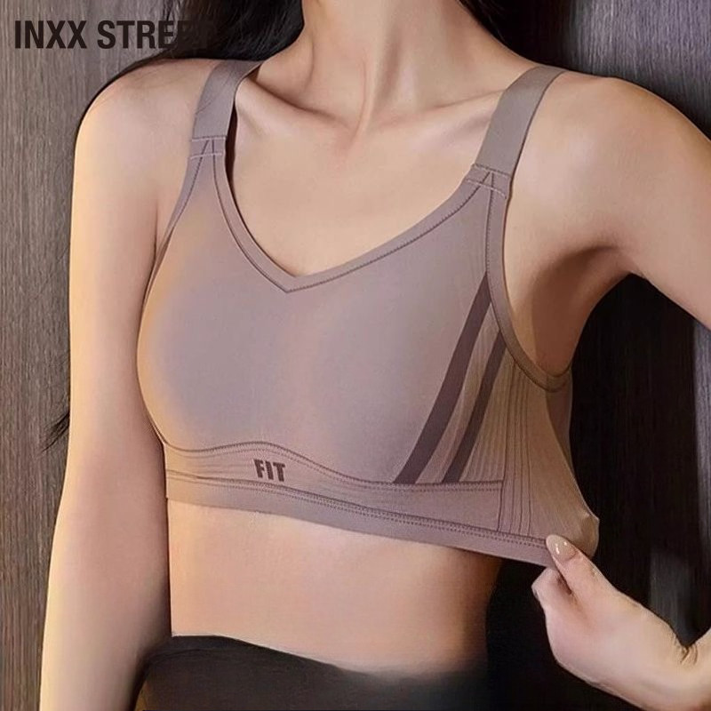 Trackless Underwear Kích thước lớn Độ dày 0.5cm Upper Carrier Pull Anti-Drop Thin Bra