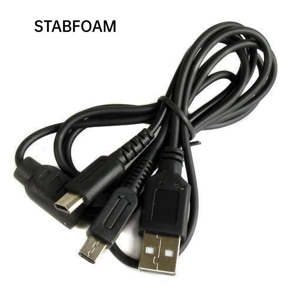 Bộ sạc nguồn sạc pin nóng USB STABFOAM cho DS NDS Lite NDSL / DSI LL / XL