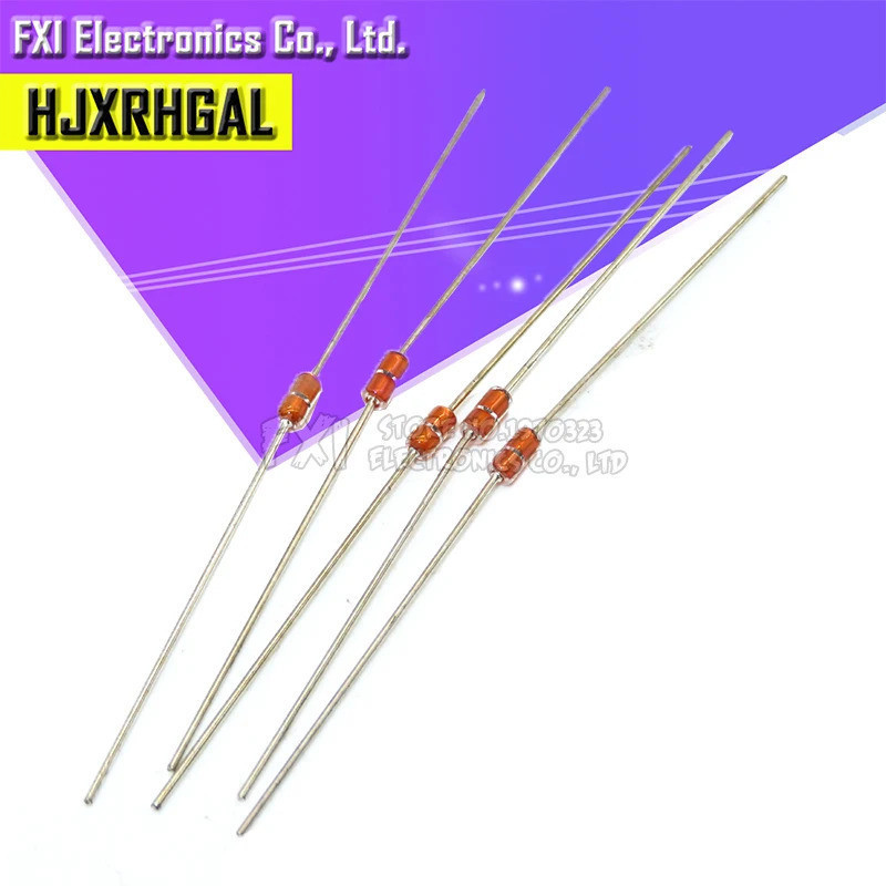 100 CÁI 1N4742 1W 12V 1N4742A DO-41 Mới nguyên bản