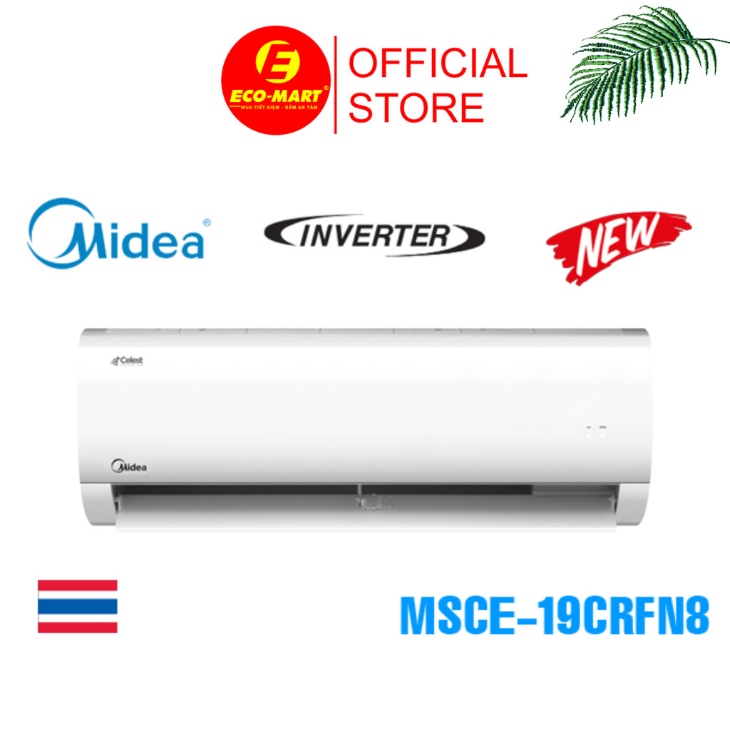 Điều hòa Midea 18000BTU 1 chiều Inverter MSCE-19CRFN8 R32 có lắp đặt