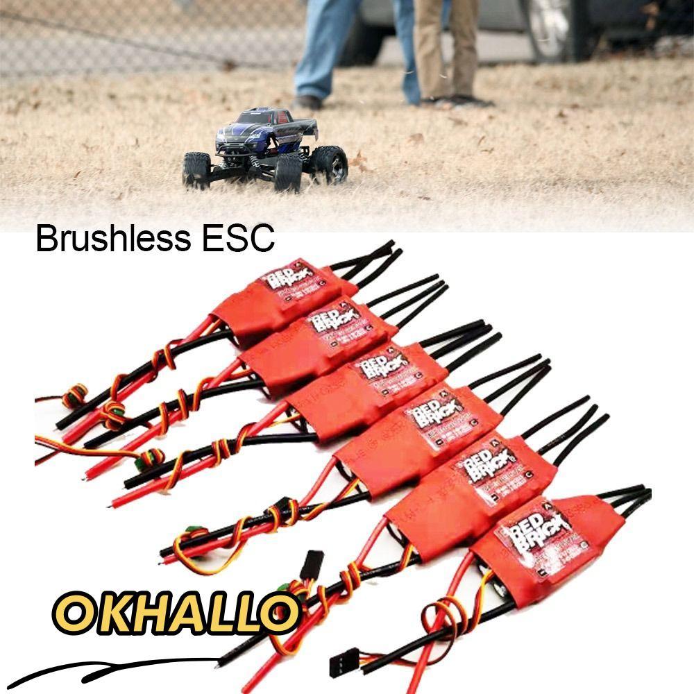 OKHALLO ESC không chổi than, Bộ điều khiển tốc độ điện tử 5V / 3A 5V / 5A 50A 70A 80A 100A 125A 200A