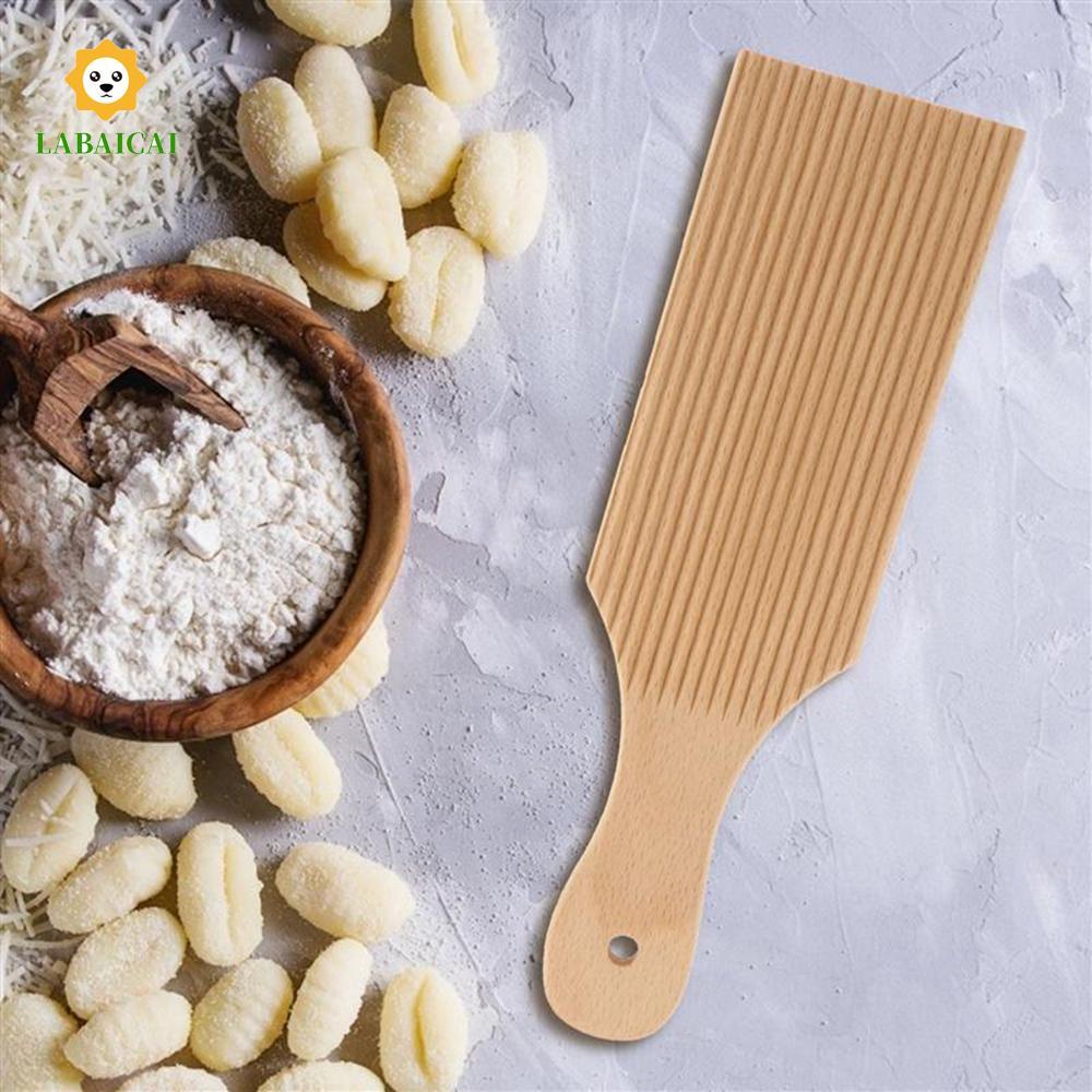 LABAICAI Pasta Board Pastry Board Nhà Bếp Sử Dụng Nhà Tự Chế Mì Bàn Gỗ Chính Hãng Gnocchi Ban