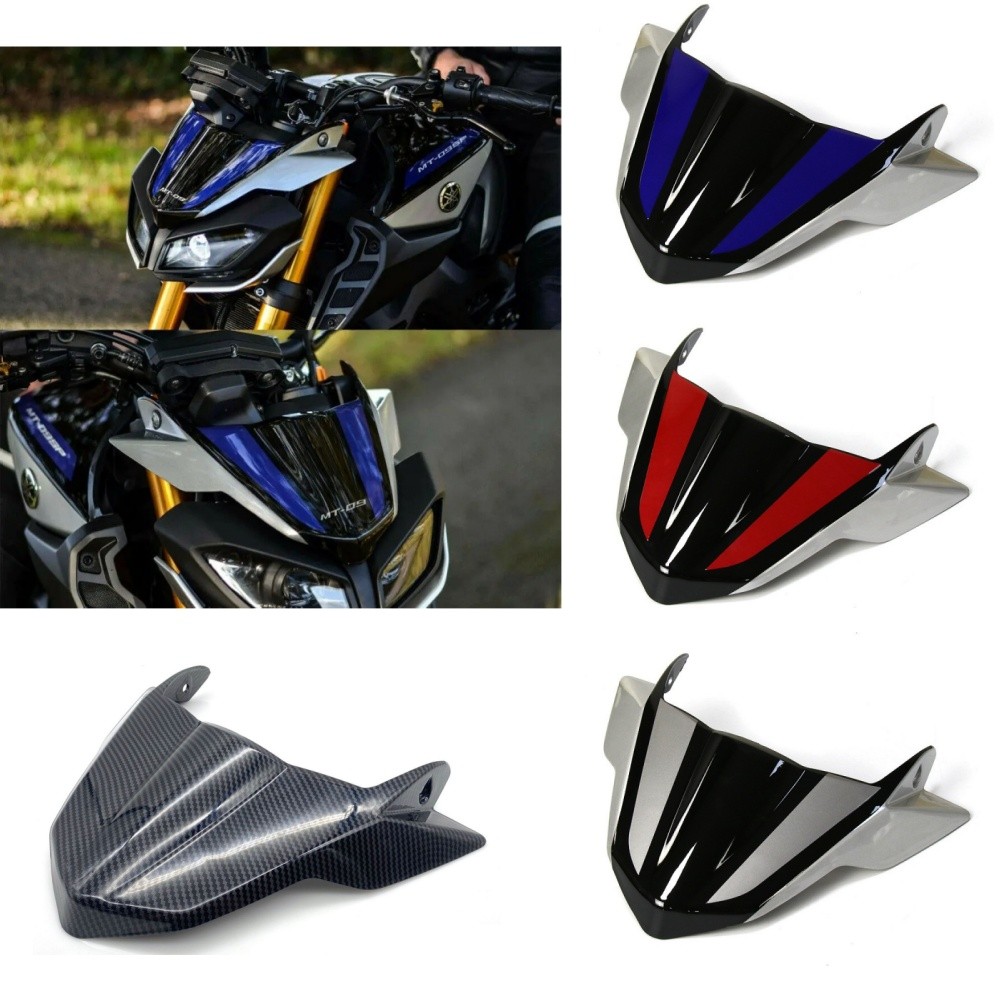 Dành Cho Xe YAMAHA MT-09 FZ-09 MT09 FZ09 SP 2017 2018 2019 2020 Phía Trước Trên Đèn Pha Fairing Kính