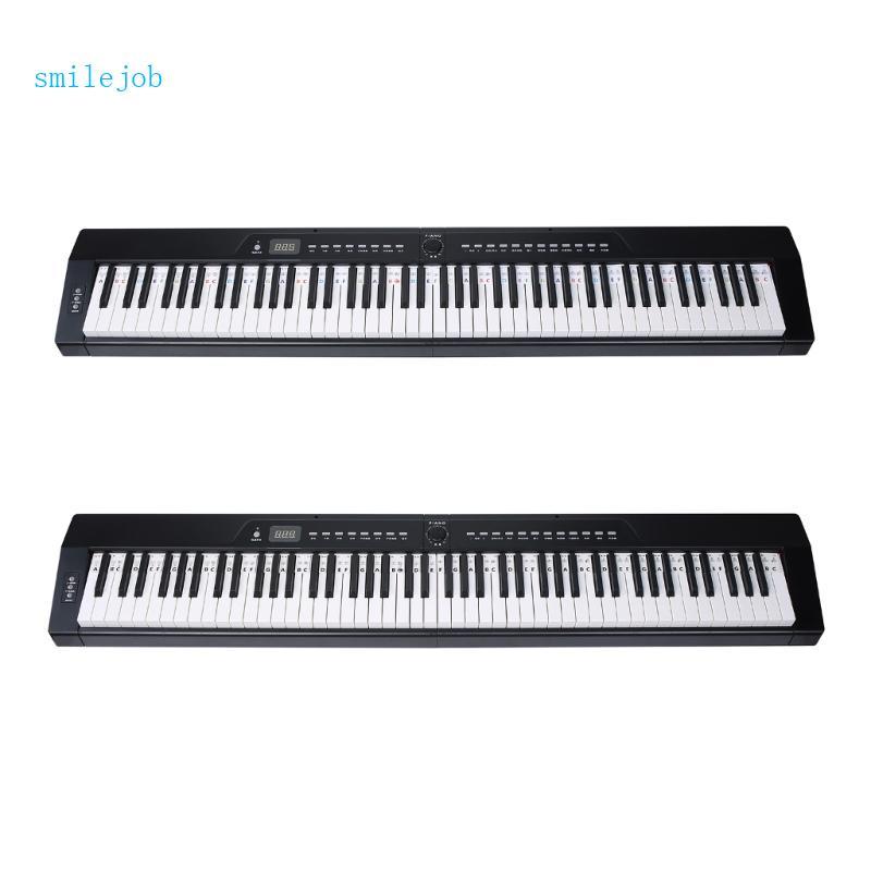 [smile *] 88 61 Phím Bàn Phím Đàn Piano Ghi Chú Hướng Dẫn Nhãn Dán Bàn Phím Đàn Piano-Notes