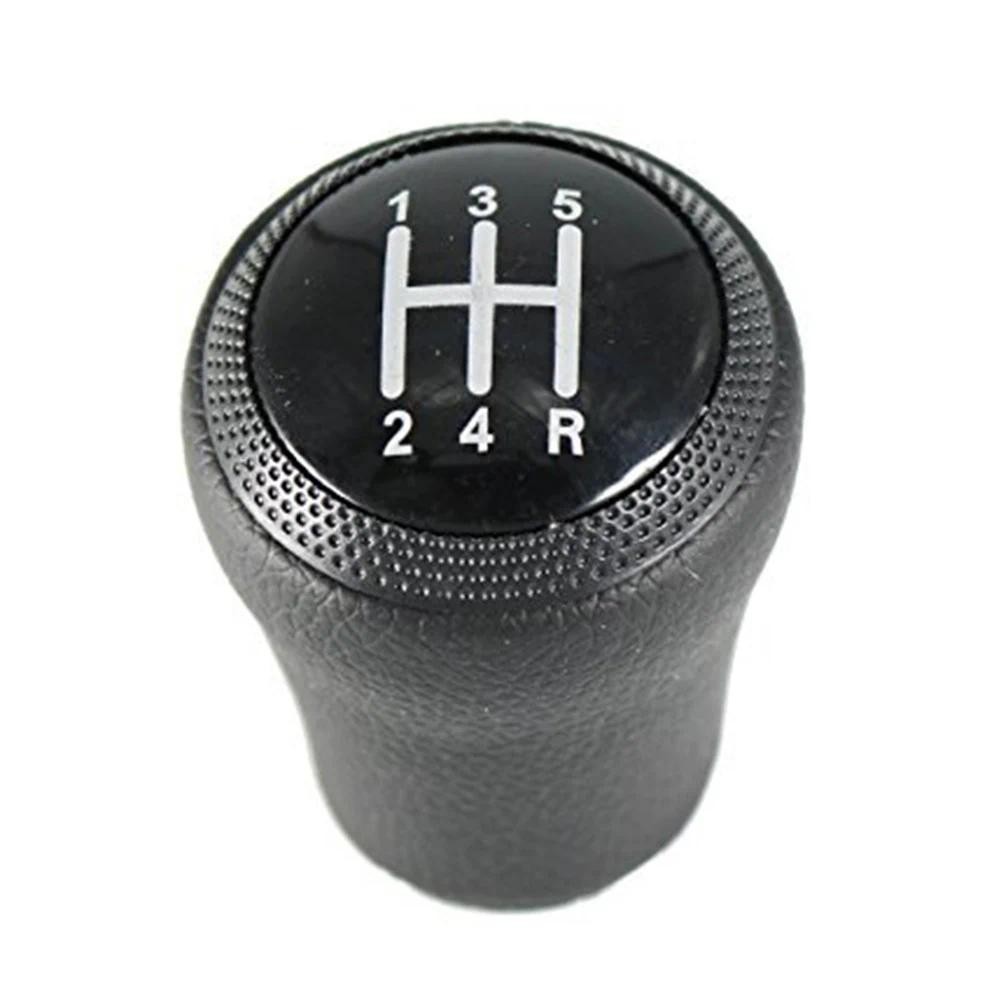 Sleek Look and Feel with the Black PU Leather Gear Shifter được thiết kế để hộp số thủ công của dòng